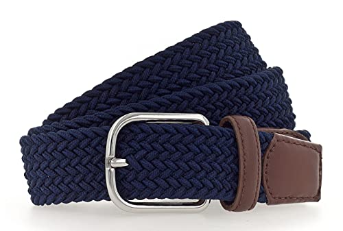 Vanzetti Braided Women's Belt W80 Midnight Blue von Vanzetti