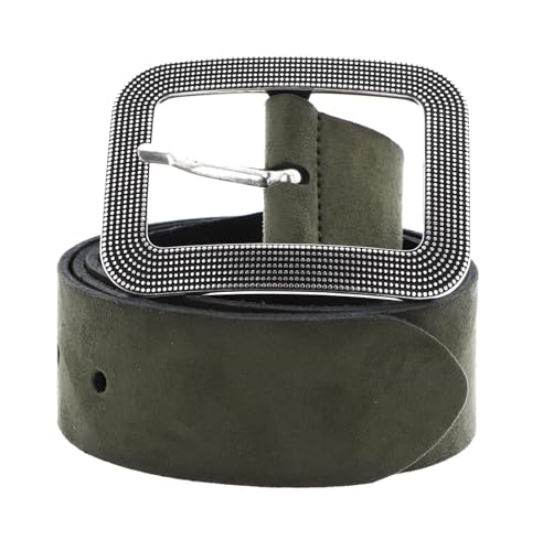 Vanzetti Classics 40mm Suede Belt W95 Olive von Vanzetti
