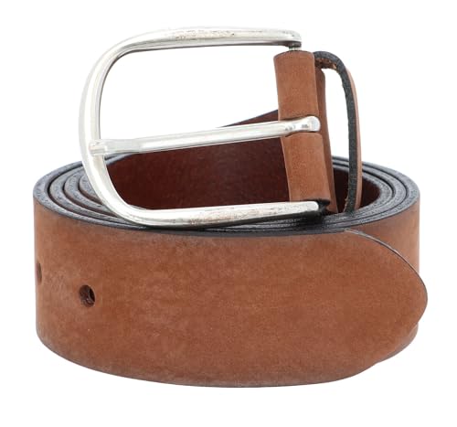 Vanzetti Denim Love 40mm Full Leather Belt W95 Cognac von Vanzetti