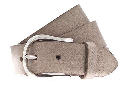 Vanzetti Genuine Beauty 35mm Full Leather Belt W100 Taupe von Vanzetti