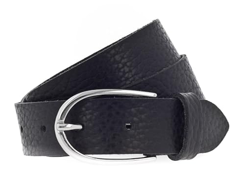 Vanzetti Glitter Radiance 30mm Metallic Belt W105 Black Metallic von Vanzetti