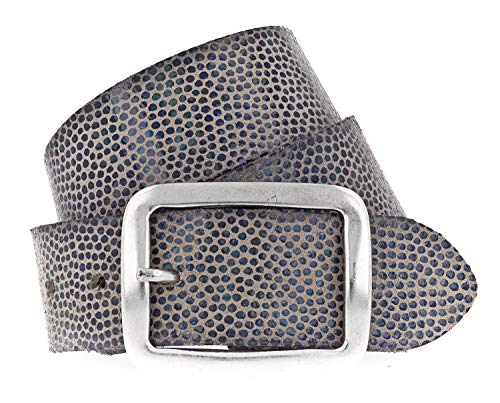 Vanzetti Glitter Radiance 40mm Belt W105 Blue Metallic von Vanzetti