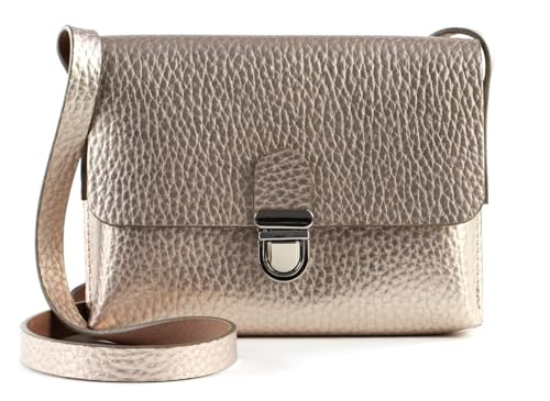 Vanzetti Glitter Radiance Horizontal Crossbody Bag Metallic Gold von Vanzetti