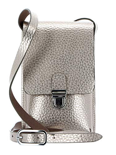 Vanzetti Glitter Radiance Vertical Crossbody Bag Metallic Gold von Vanzetti