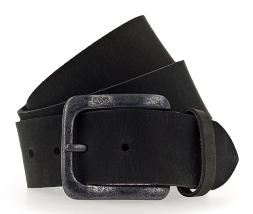 Vanzetti Gürtel, Unisex Ledergürtel, gewachst, 45 mm breit, schwarz, 90 cm Vanzetti Gürtel, Unisex Ledergürtel, gewachst, 45 mm breit, schwarz, 90 cm von Vanzetti