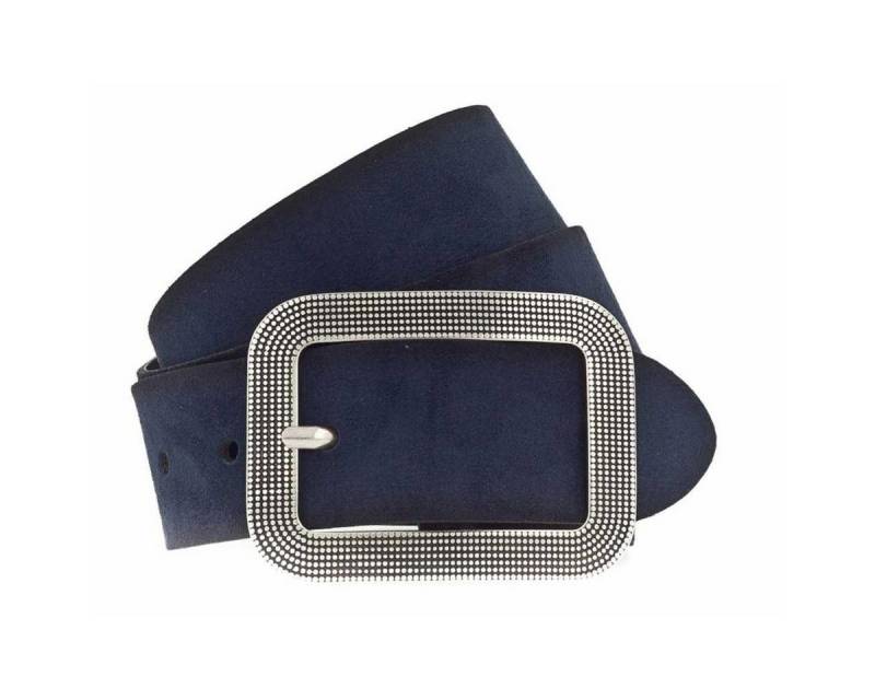 Vanzetti Ledergürtel blau regular fit (1-St., keine Angabe) von Vanzetti