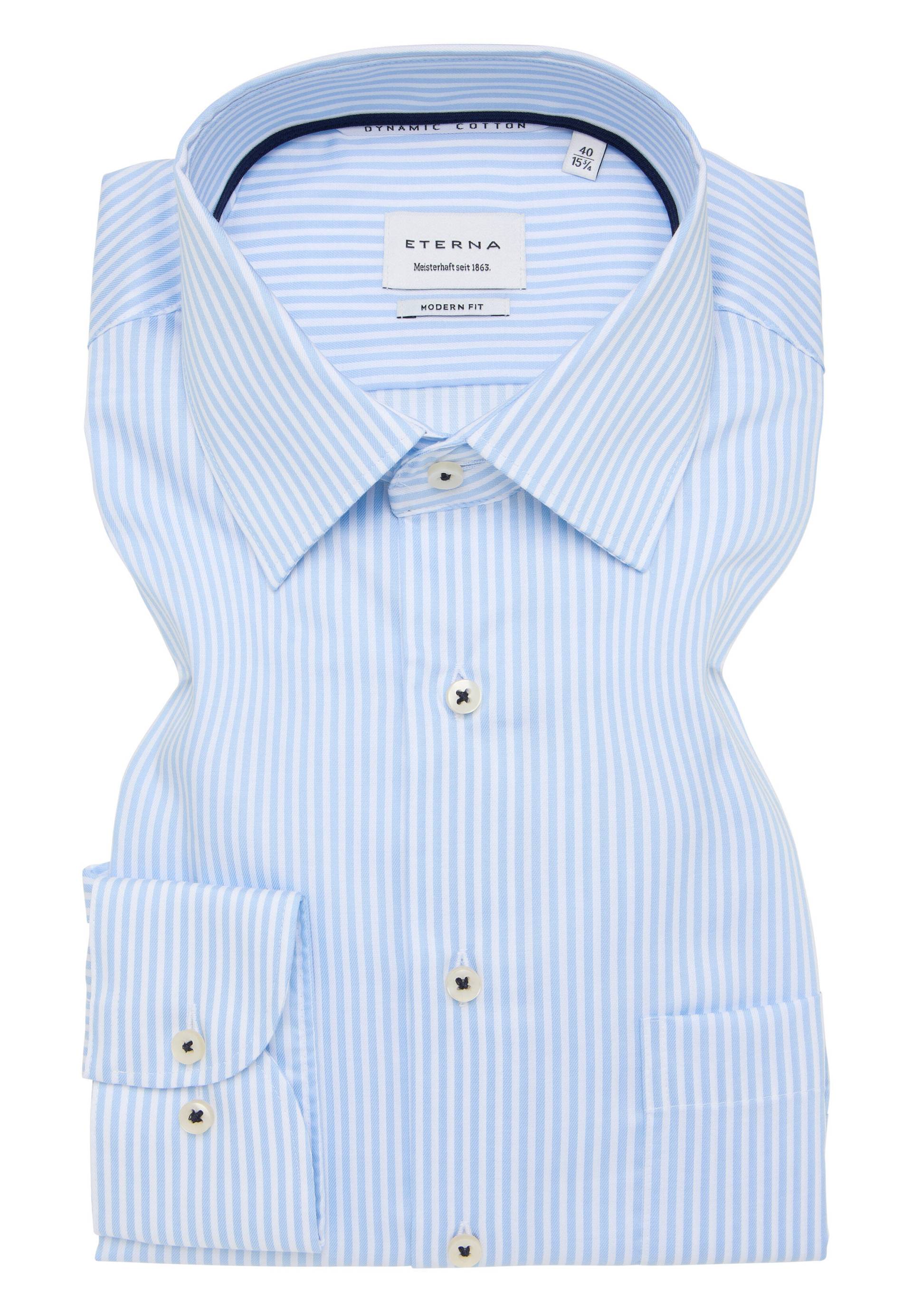 ETERNA - Hemd Twill Langarm himmelblau von ETERNA