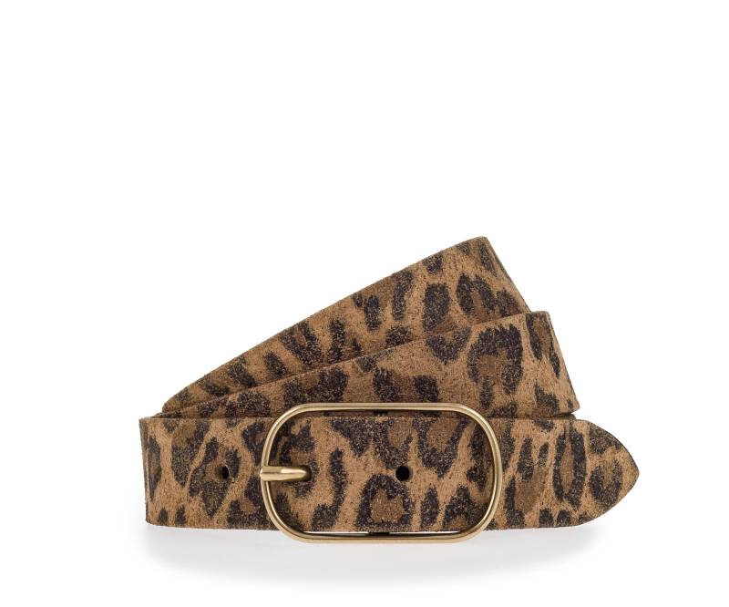 Vanzetti - Wild West Inspired - 30 mm Ledergürtel taupe-dunkelbraun | 2025-51nos 15.12.202 - Gr. - 100 von Vanzetti