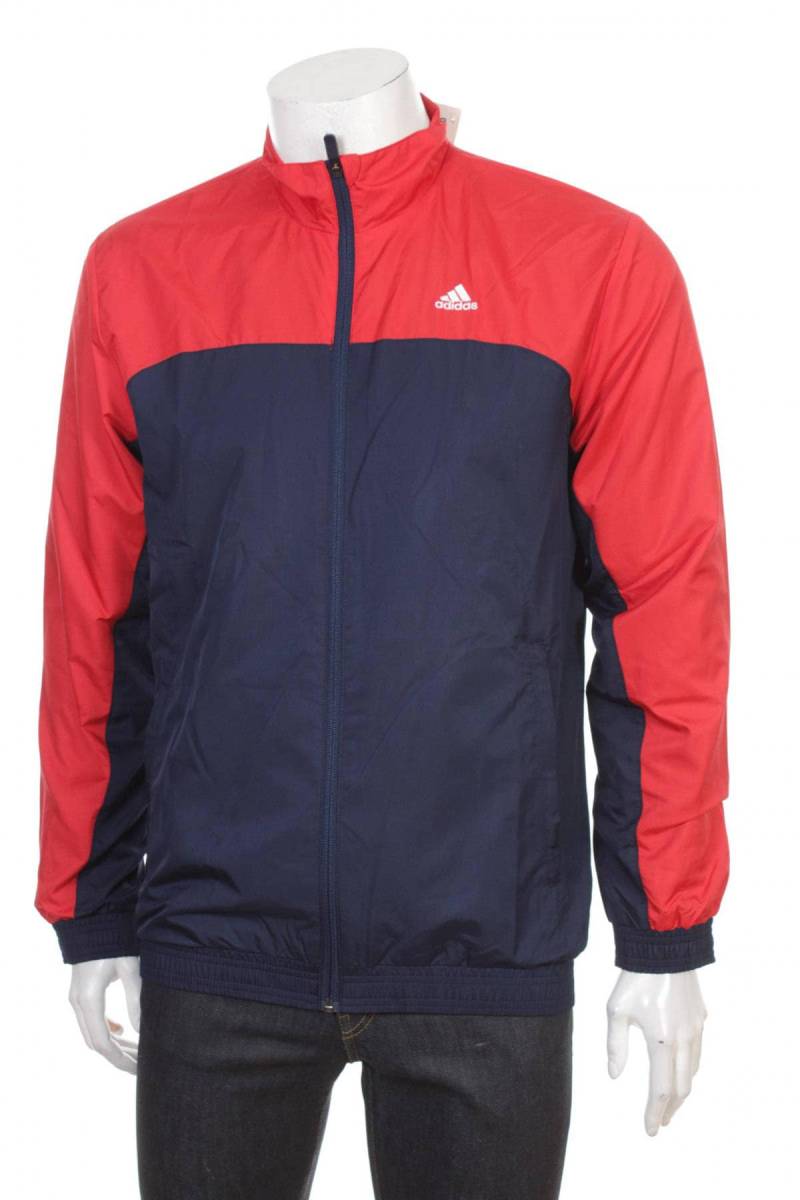Adidas Windbreaker Full Zip Shell Jacke Farbe Block Blau Rot Größe M Adidas Windbreaker Full Zip Shell Jacke Farbe Block Blau Rot Größe M von VapeoVintage