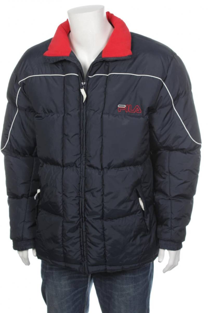 Fila Puffer Jacke Hip Hop Rap Style Navy Blau/Rot Gr. Xl Fila Puffer Jacke Hip Hop Rap Style Navy Blau/Rot Gr. Xl von VapeoVintage