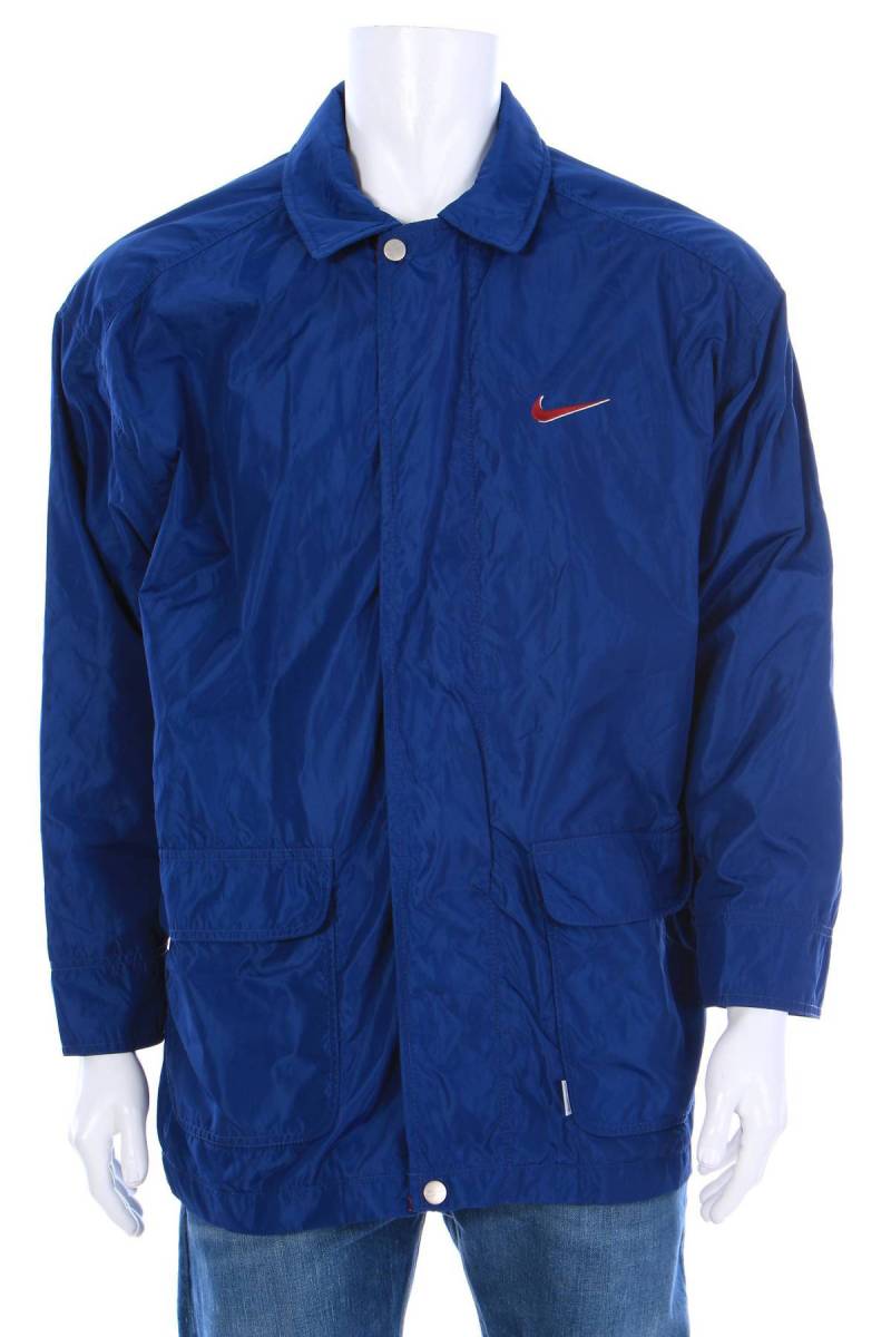 Nike Windbreaker Jacke Shell Zip Streetwear Dunkel Blau Vintage Retro Sport Groß Nike Windbreaker Jacke Shell Zip Streetwear Dunkel Blau Vintage Retro Sport Groß von VapeoVintage