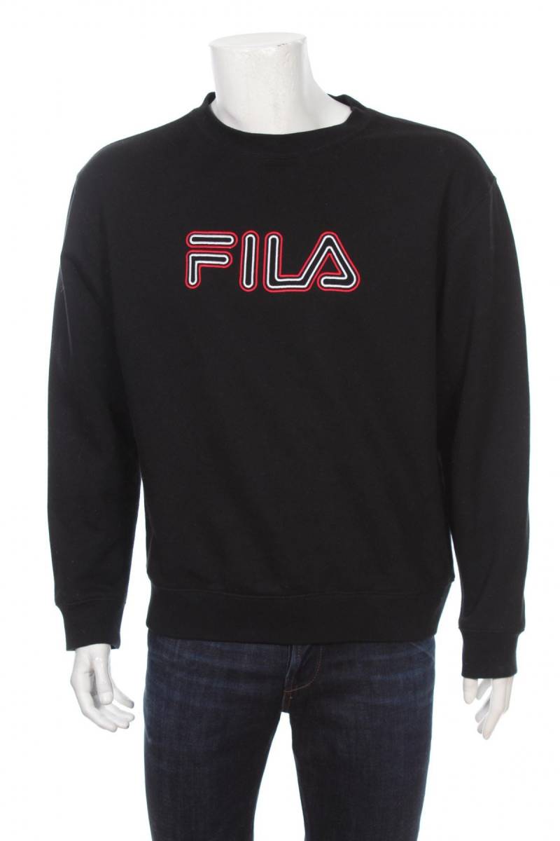 Vintage 90Er Jahre Fila Sweatshirt Große Logo Zauber Aus Balck Rot Größe L Vintage 90Er Jahre Fila Sweatshirt Große Logo Zauber Aus Balck Rot Größe L von VapeoVintage