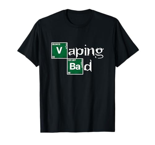 Vaping Bad Shirt Funny Vape Herren Damen Shirt Geschenk T-Shirt von Vaper Lifestyle Apparel