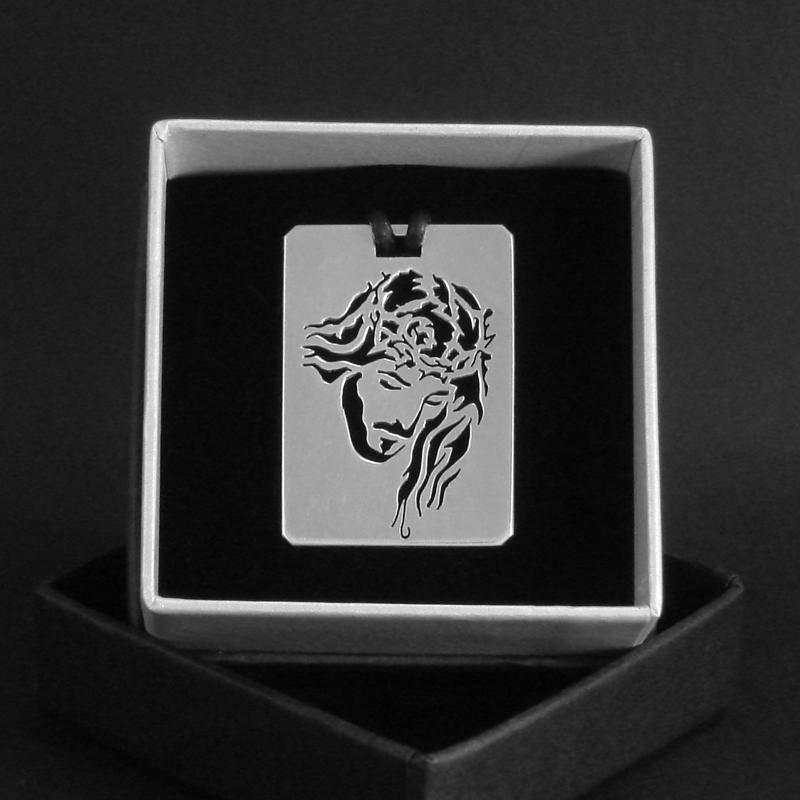 sterling Silber Jesus Christus Anhänger sterling Silber Jesus Christus Anhänger von Varabin