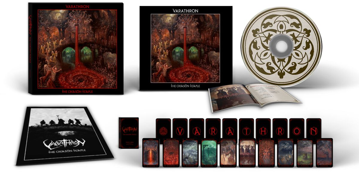 Varathron The Crimson Temple CD multicolor von Varathron