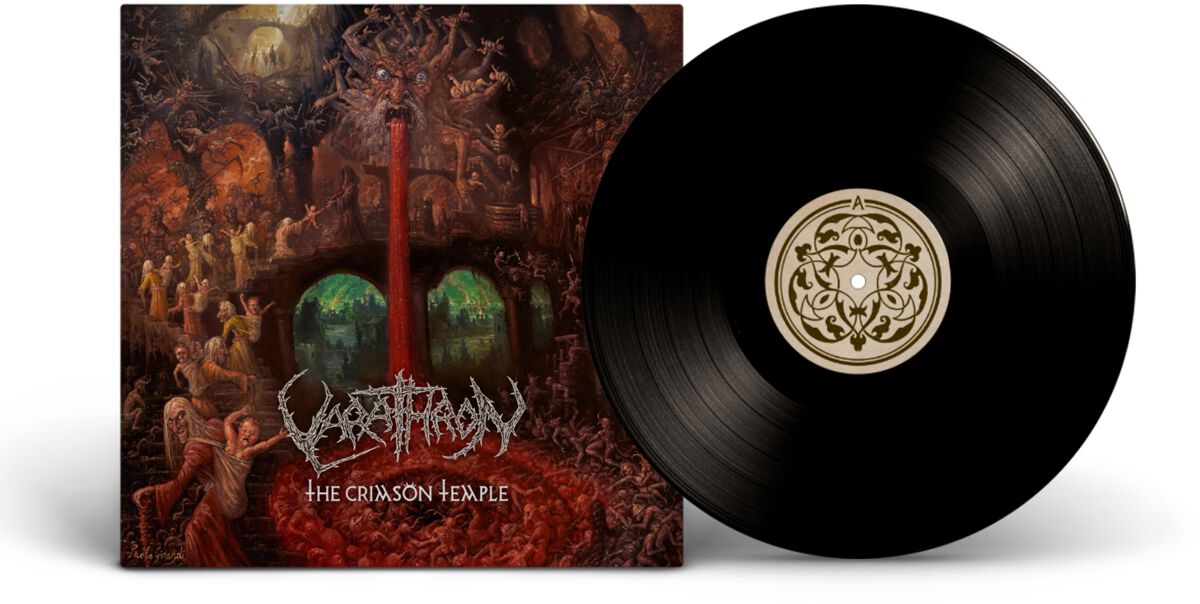 Varathron The Crimson Temple LP multicolor von Varathron