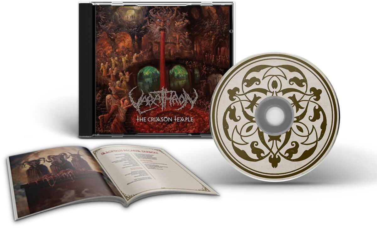 Varathron The Crimson Temple CD multicolor von Varathron