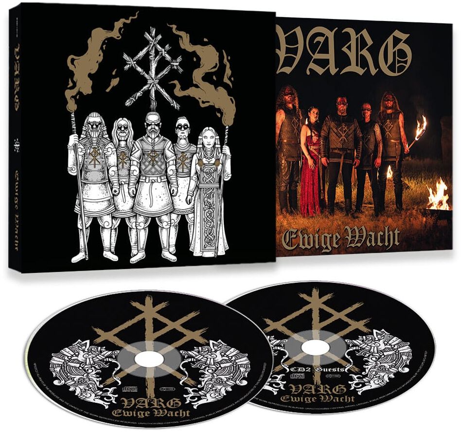 Ewige Wacht von Varg - 2-CD (Digipak, Limited Edition, Slipcase) von Varg