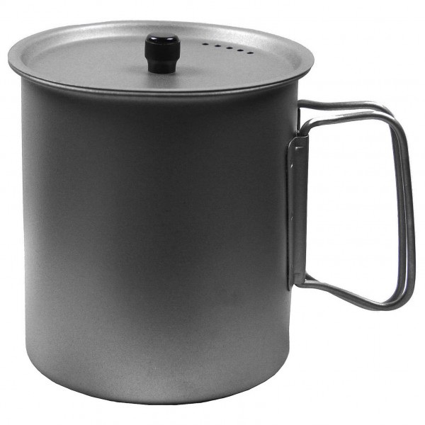 Vargo - Ti-Lite Mug - Topf Gr 0,75 l schwarz/grau von Vargo