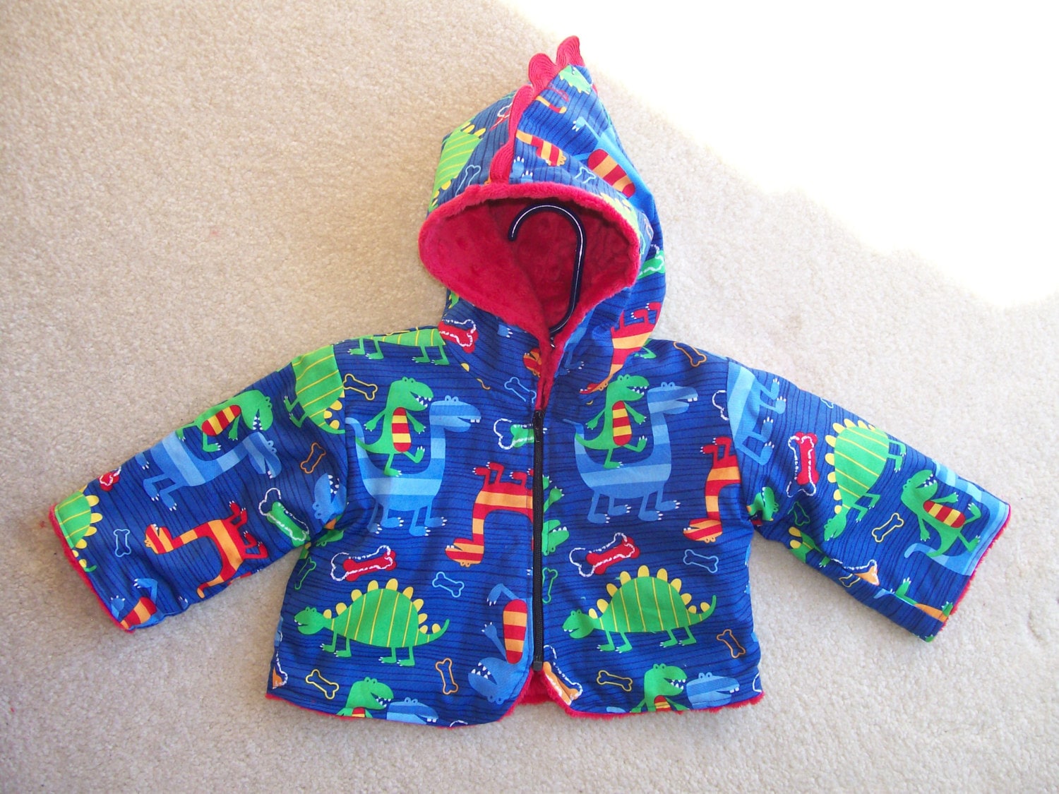 Minky Gefütterte Jacken Größe 3 Monate von VariegatedThread