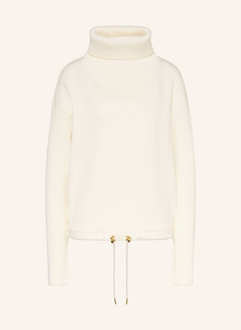 Varley Sweatshirt Hannah Im Materialmix weiss von Varley