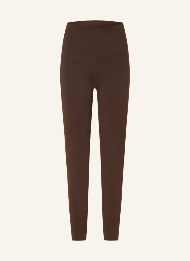 Varley Tights Freesoft™️ High Rise braun von Varley