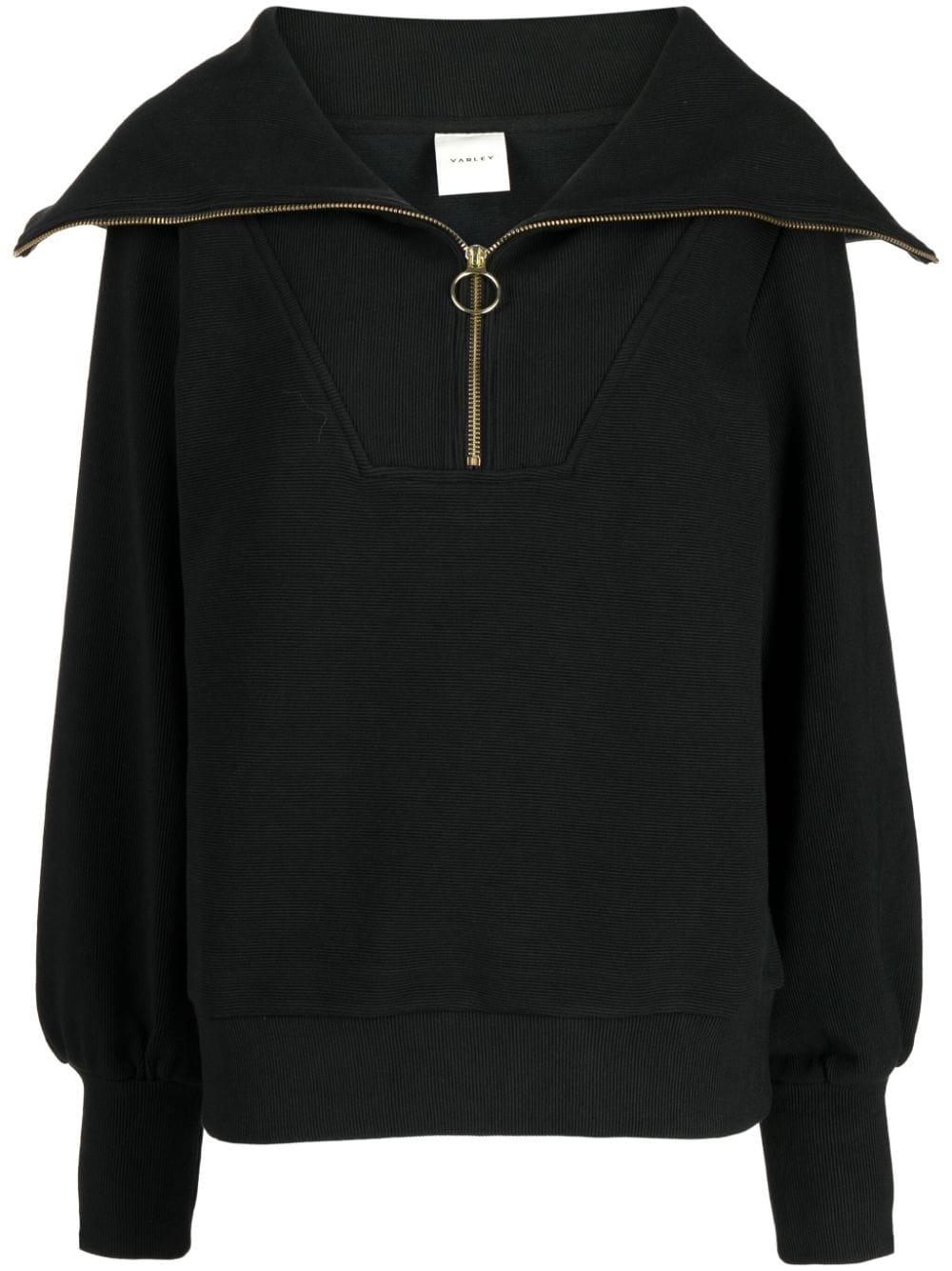 Varley Gerippter Pullover - Schwarz von Varley