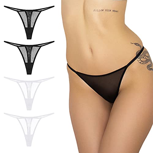 VarsBaby String Tangas Damen Set Unterhosen Sexy Unterwäsche Frau Lingerie Sexy Thongs for Women Dessous Mehrpack S-XXL 2/4/6 er Pack von VarsBaby