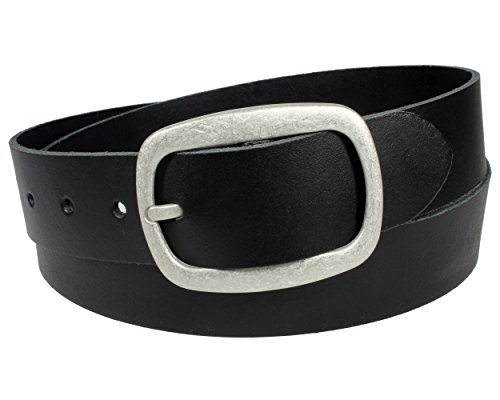 Vascavi Ledergürtel echt Leder, Herrengürtel, Damengürtel, Unisex, Jeansgürtel, 4 cm breit und 0.3 cm stark, Gürtel, Made in Germany, Rindleder, Hüftgürtel, (95 cm Gesamtlänge 110 cm) von Vascavi