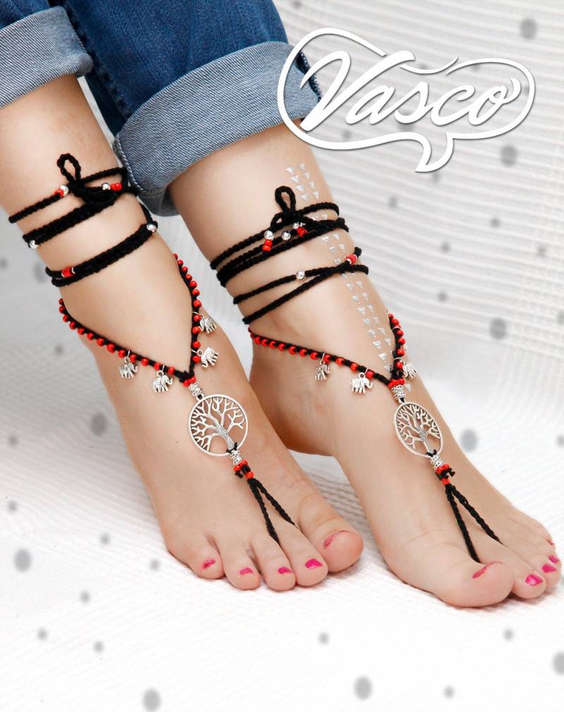 Barfuss Sandalen von VascoDesign