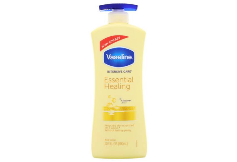 Vaseline Bodylotion Vaseline Intensive Care Essential Healing Body Lotion 600ml Feuchtigke von Vaseline