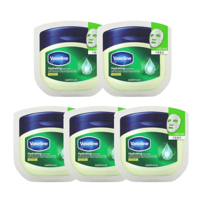 Vaseline - Hydrating Sheet Mask (5pc) Set von Vaseline