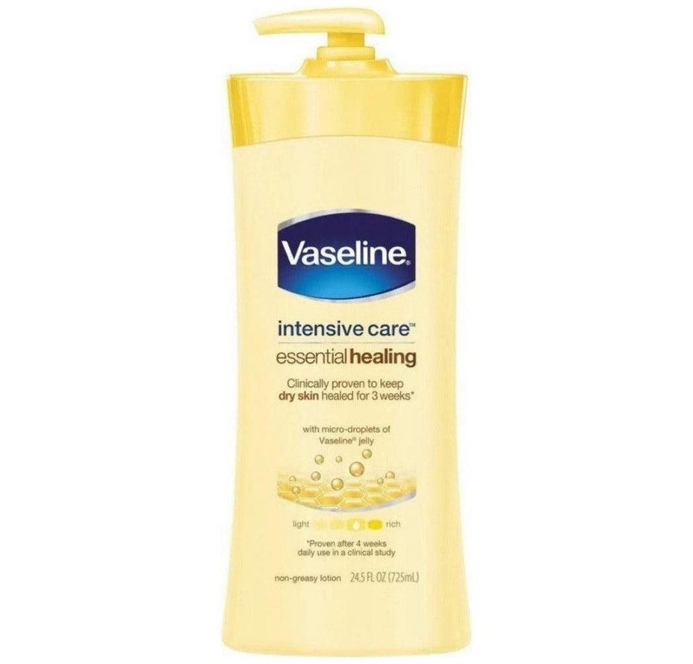 Vaseline Körperlotion Vaseline Intensive Care Essential Healing Hand und Körperlotion 725ml Vaseline Körperlotion Vaseline Intensive Care Essential Healing Hand und Körperlotion 725ml von Vaseline