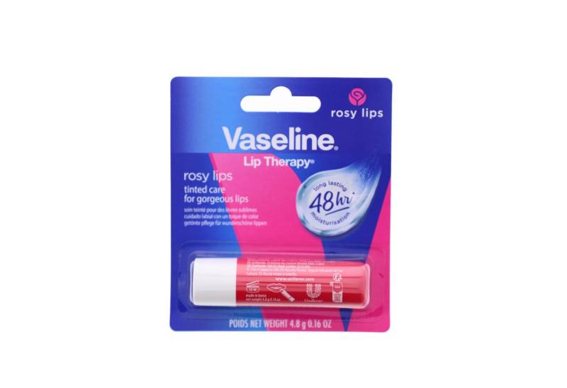 Vaseline Lippenpflegestift Vaseline Lip Therapy Rosy Getönter Lippenbalsam mit Süssmandel und Ros von Vaseline