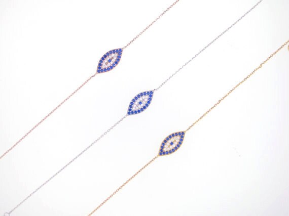 Einzigartiges Evil Eye Armband von VassariBoutique