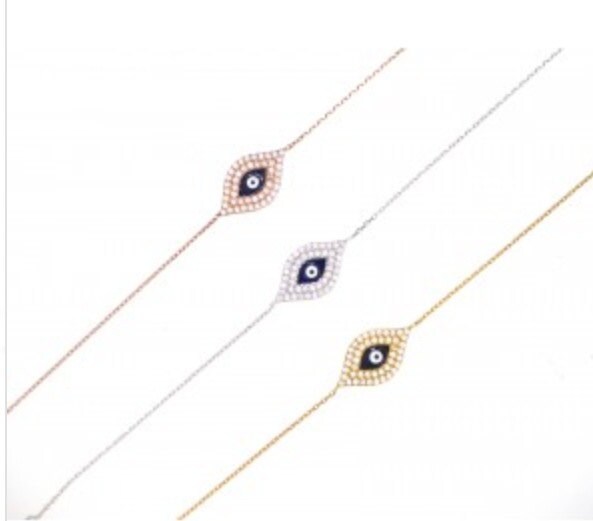 Evil Eye Emaille Armband von VassariBoutique