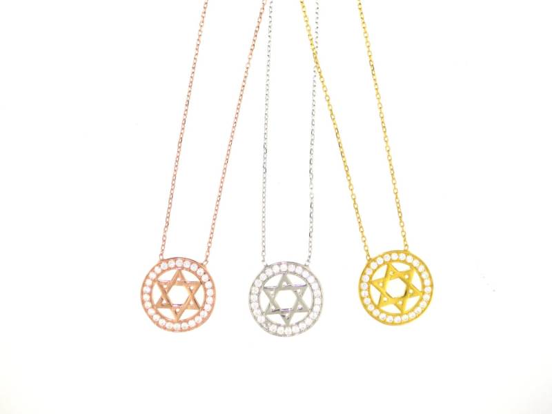 Ewiger Davidstern Halskette von VassariBoutique