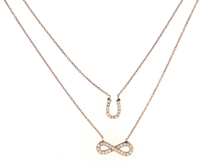 Glück Infinity Halskette von VassariBoutique