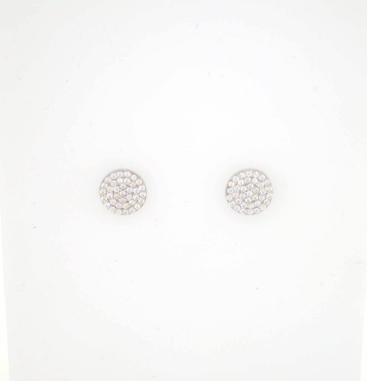 Kleine Ohrstecker-Ohrringe-Silber von VassariBoutique