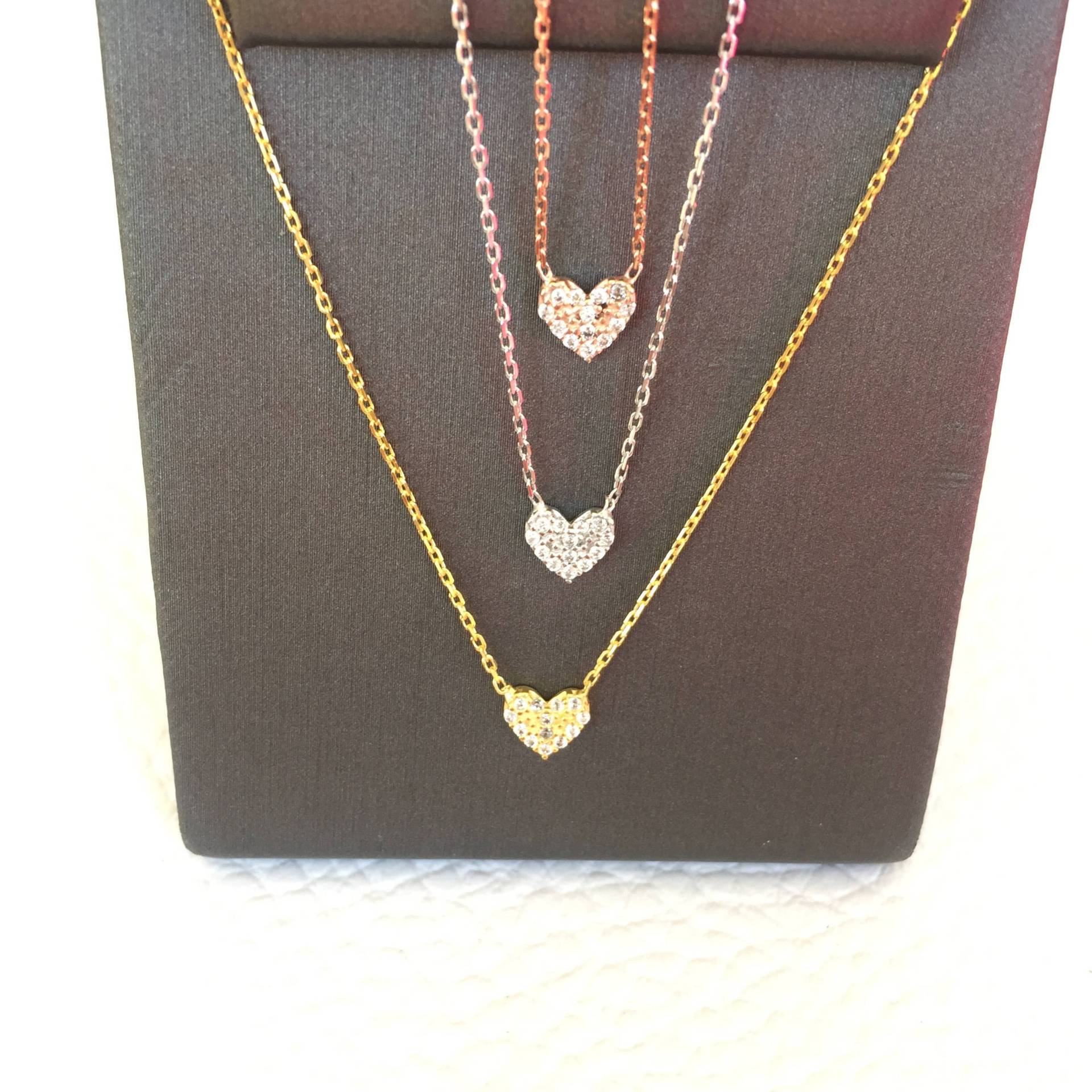 Mini Herz Halskette von VassariBoutique