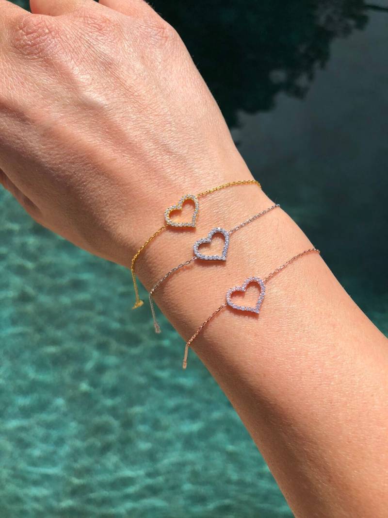 Perfektes Herz Armband von VassariBoutique