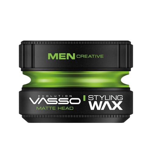 VASSO MEN CREATIVE Styling Wax Pro-Matte ¨MATTE HEAD¨ 150 ml von Vasso