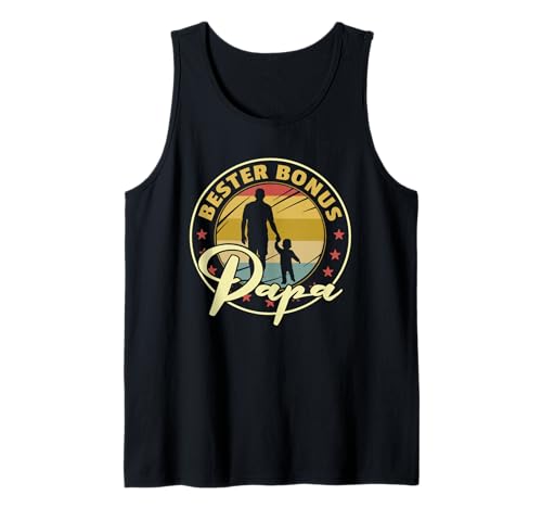Herren Bester Bonus Papa - Spruch für den Stiefvater Tank Top Herren Bester Bonus Papa - Spruch für den Stiefvater Tank Top von Vatertag Desing - Sprüche für jeden Papa