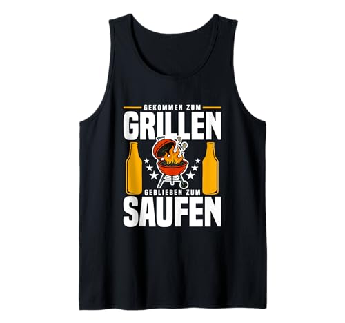 Herren Gekommen Zum Grillen Geblieben Zum Saufen Gadgets Vatertag Tank Top Herren Gekommen Zum Grillen Geblieben Zum Saufen Gadgets Vatertag Tank Top von Vatertag Gadgets und Vatertagstour Geschenk