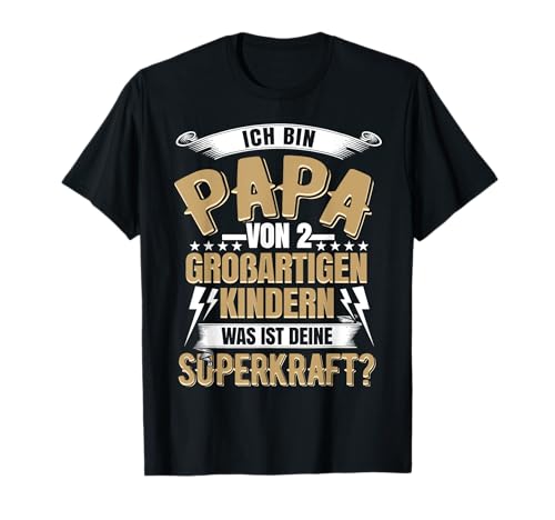 Vatertag Tshirt für Vater Männer Sohn Herren Dad Daddy Papa T-Shirt von Vatertag Geschenk Bester Papa Sprüche Opa Vati Dad