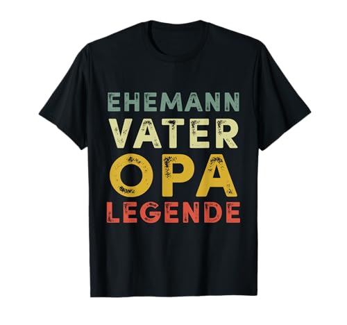 Vatertagsgeschenk Ehemann Papa Sohn Opa Männer Papa T-Shirt Vatertagsgeschenk Ehemann Papa Sohn Opa Männer Papa T-Shirt von Vatertagsgeschenk Ehemann Bester Papa Opa Vater