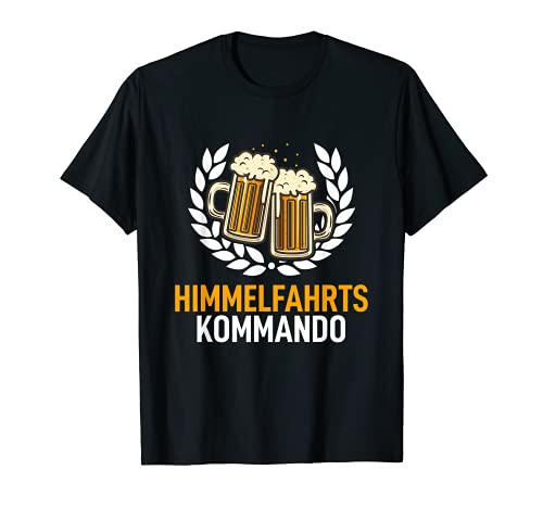 Herren Bier Vatertag Shirt Männertag Saufen Himmelfahrtskommando T-Shirt von Vatertagsgeschenk Männertagsgeschenk Lustig Shirt