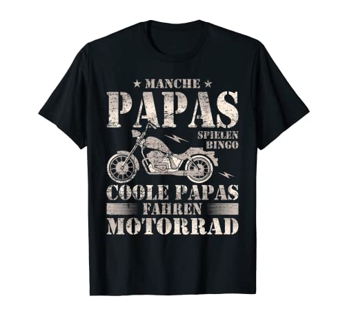Herren Motorradfahrer Bike Motorsport Motorrad Papa T-Shirt Herren Motorradfahrer Bike Motorsport Motorrad Papa T-Shirt von Vatertagsgeschenk Motorrad Biker Vater