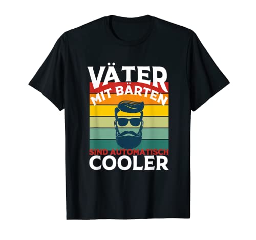 Herren Vater Bartträger Retro werdender Papa Bart tragen Vatertag T-Shirt Herren Vater Bartträger Retro werdender Papa Bart tragen Vatertag T-Shirt von Vatertagsgeschenk Papa Geschenk