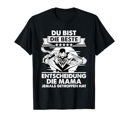 Tochter Sohn Kind Vater Bonus Papa Daddy Stiefvater Dad T-Shirt von Vatertagsgeschenk Papa Opa Geschenk Vatertag